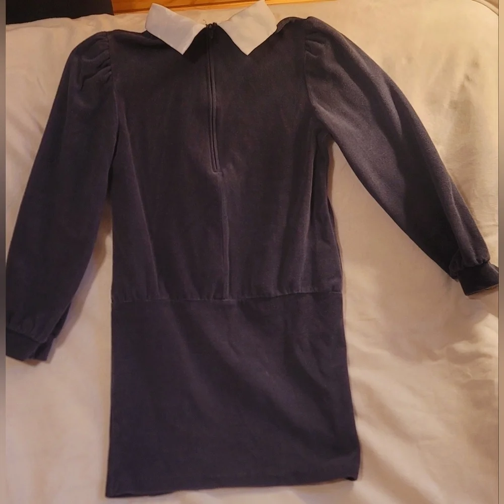 Vintage Diane‎ Von Furstenberg Girls Dress Sz10 80% Cotton, Collared Dress, Long